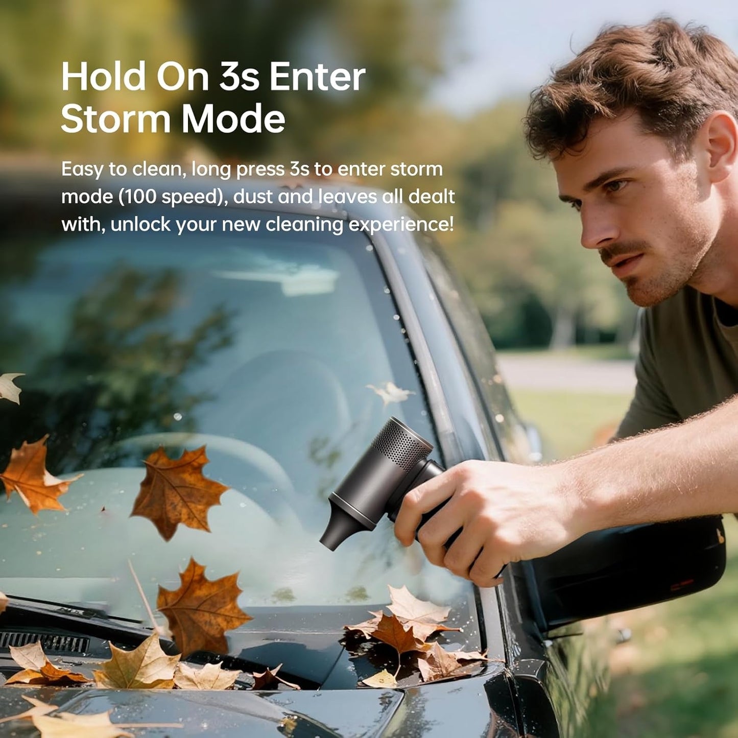 Misopily Portable Handheld Fan Ultra2 – 100‑Speed Turbo, 9,000 mAh Rechargeable with 18W Power Bank, Flashlight & Metal Shell (Travel, Outdoor, Camping)